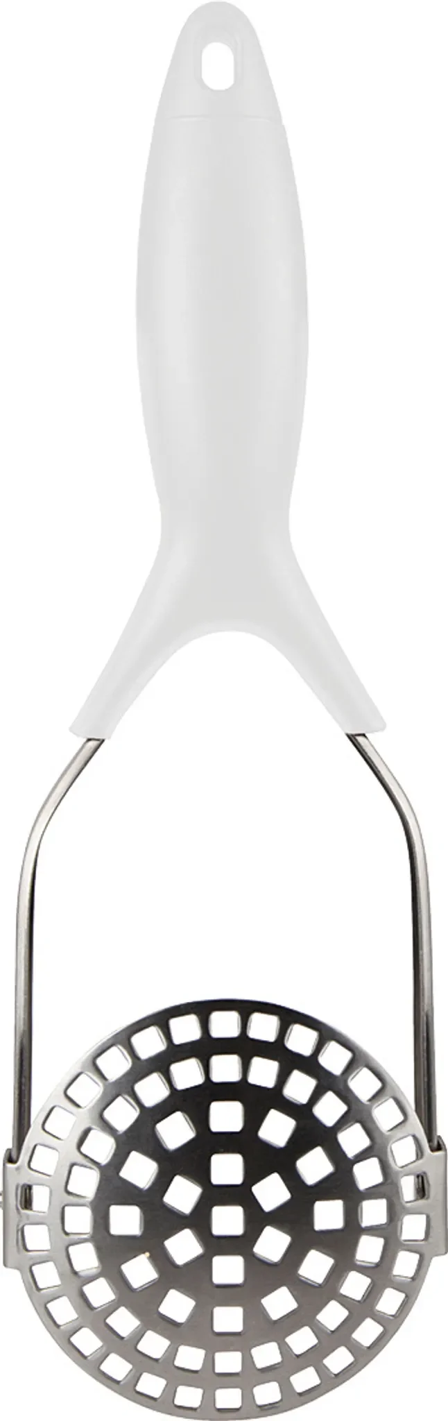 Kartoffelstampfer aus Edelstahl – klappbarer Kopf, 28 cm