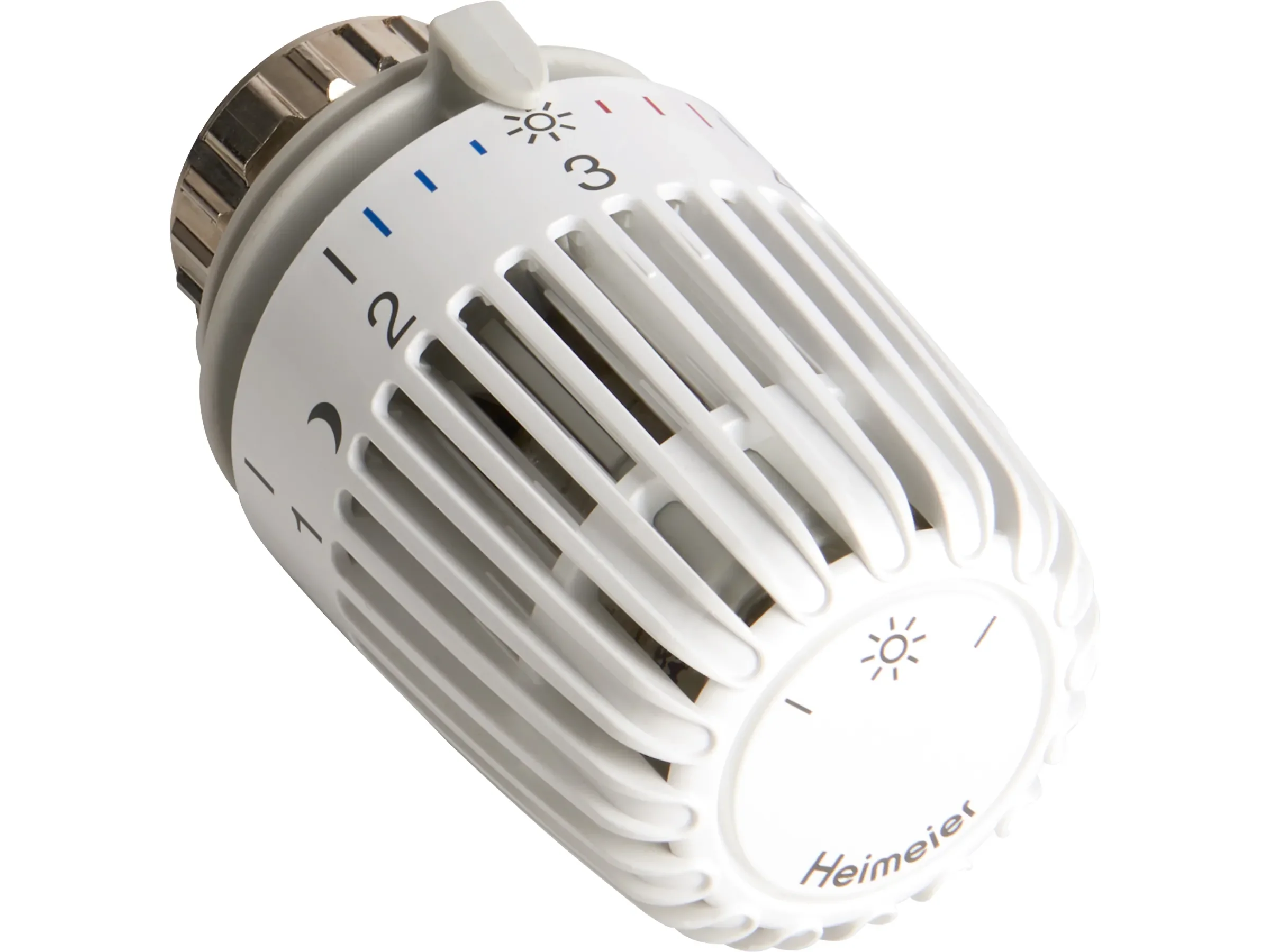 IMI Heimeier Thermostatventil-Set 1/2" Eck-Ausführung – Vernickelt