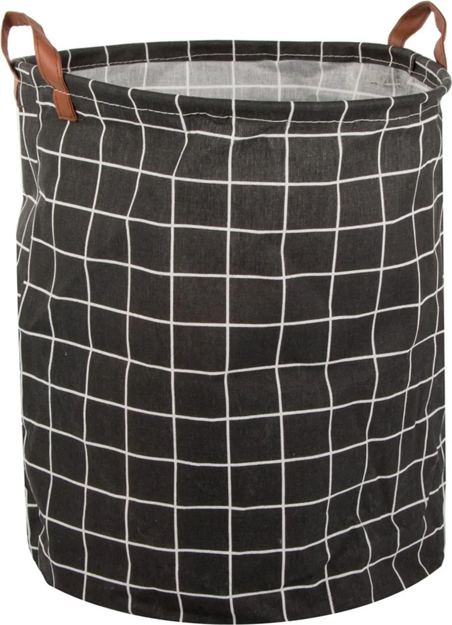 Faltbarer Spielzeug- & Wäschekorb XL, Schwarz