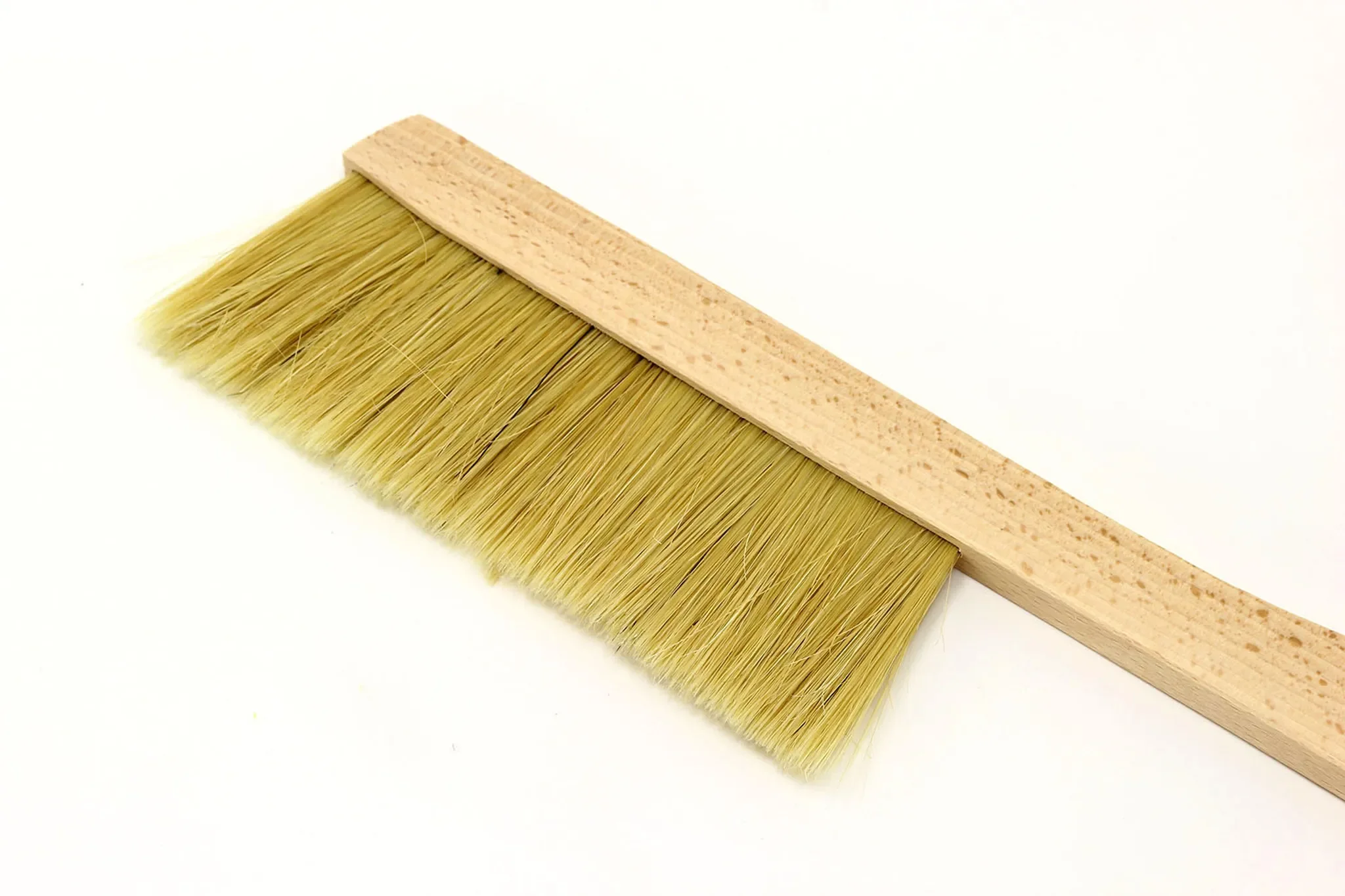 Abkehrbesen mit Naturborsten & Holzgriff – ca. 34 cm