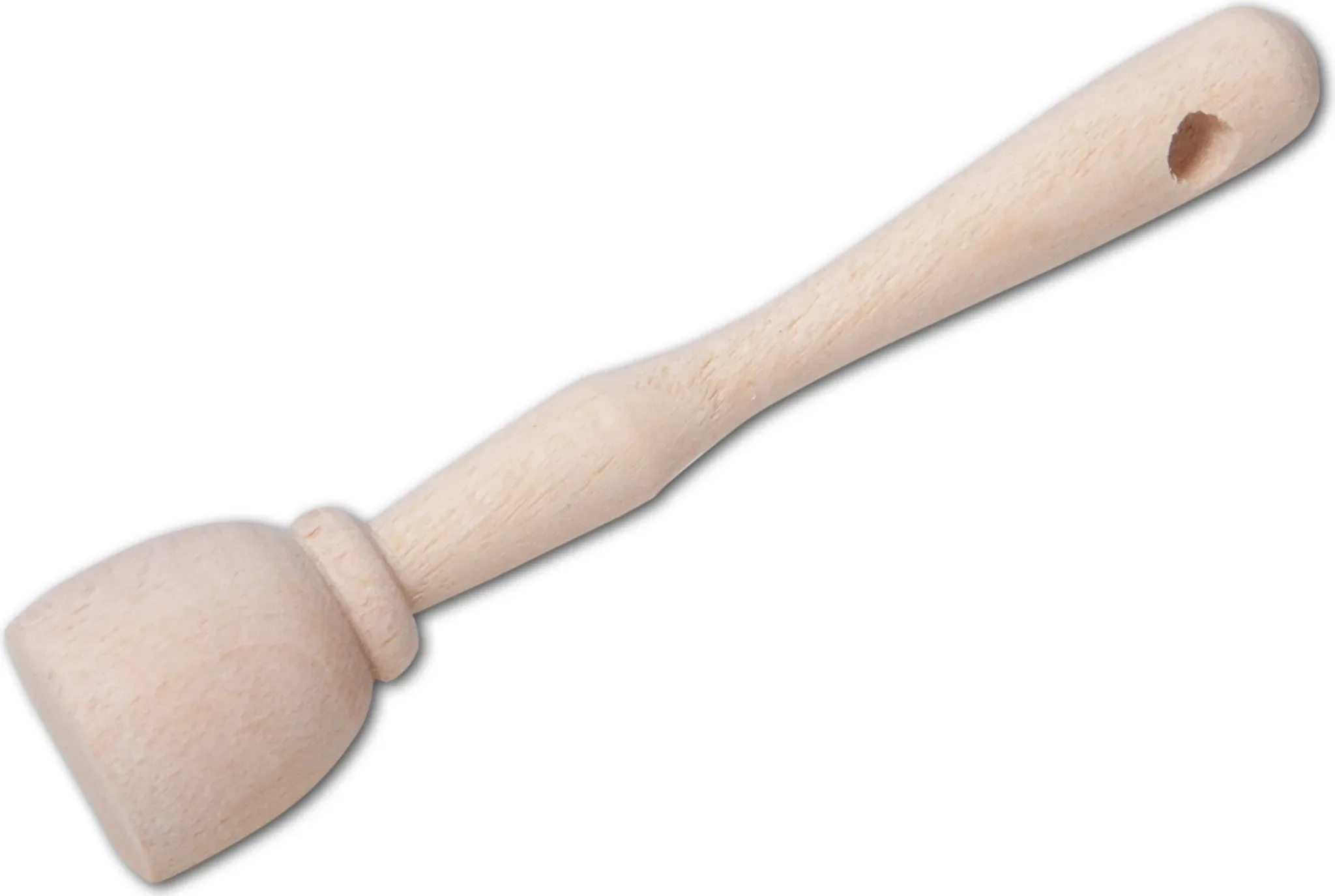 Mini-Kartoffelstampfer aus Ahornholz – Puppenküche & Dekoration