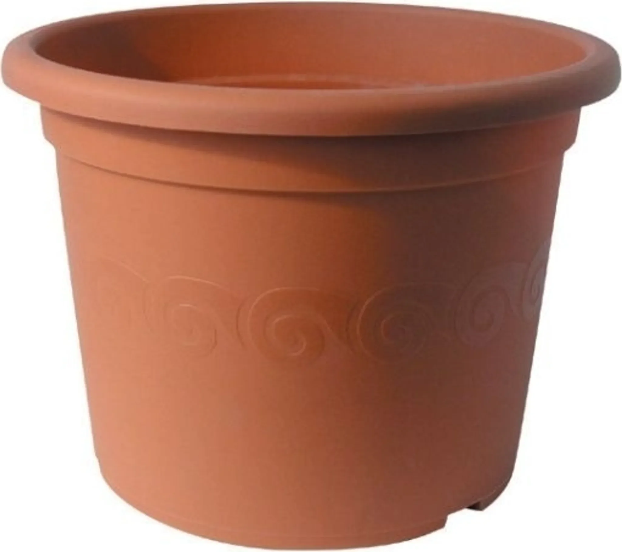 Abdeckung Ø 13 cm – Terracotta, rund