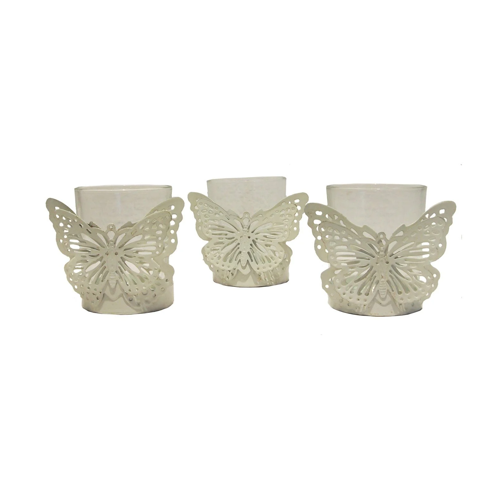 Teelichthalter „Butterfly“ – 3er-Set, Serie Viola