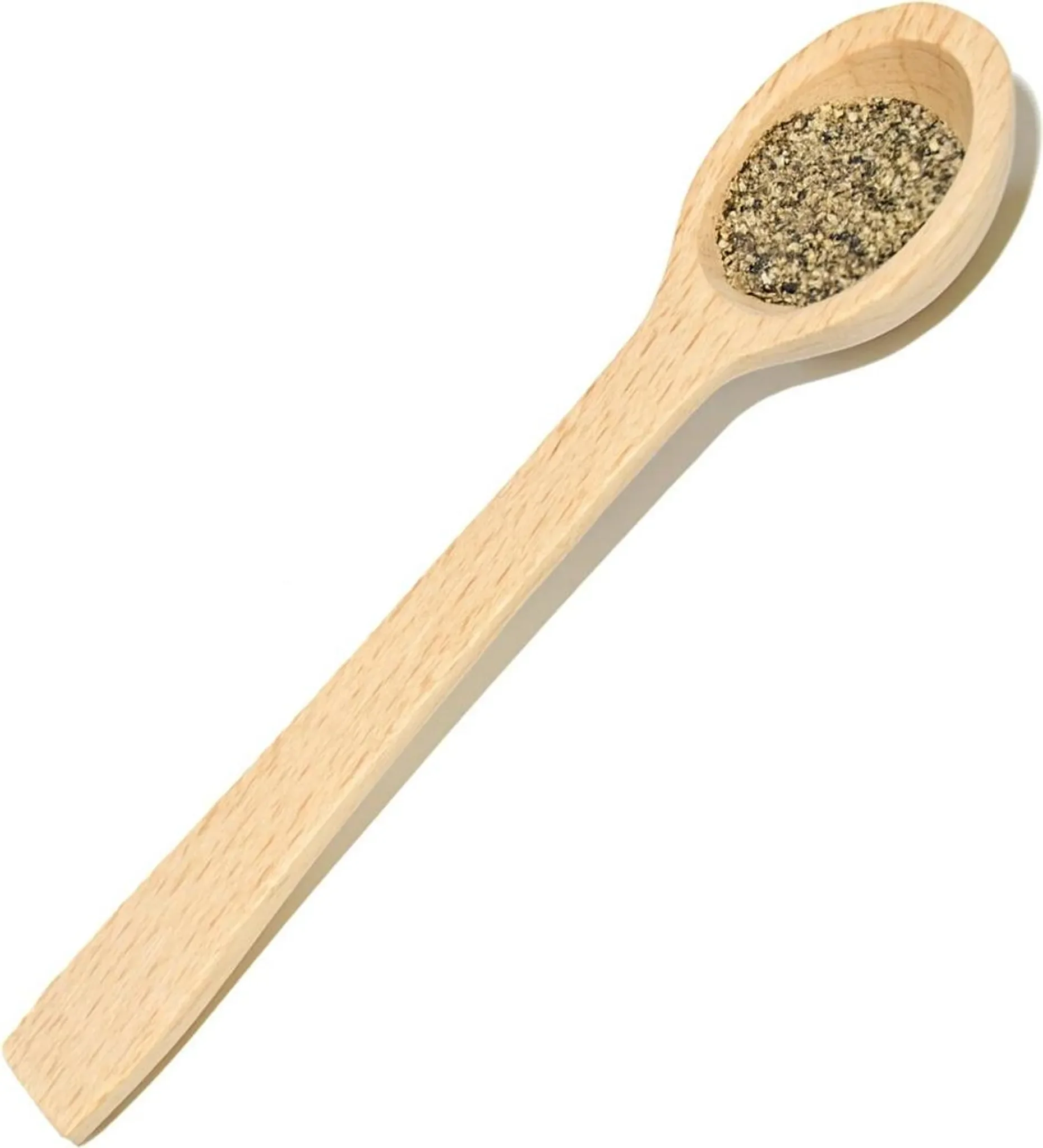 Holz-Messlöffel für Gewürze & Kräuter – Mini-Dosierlöffel 7,5 cm