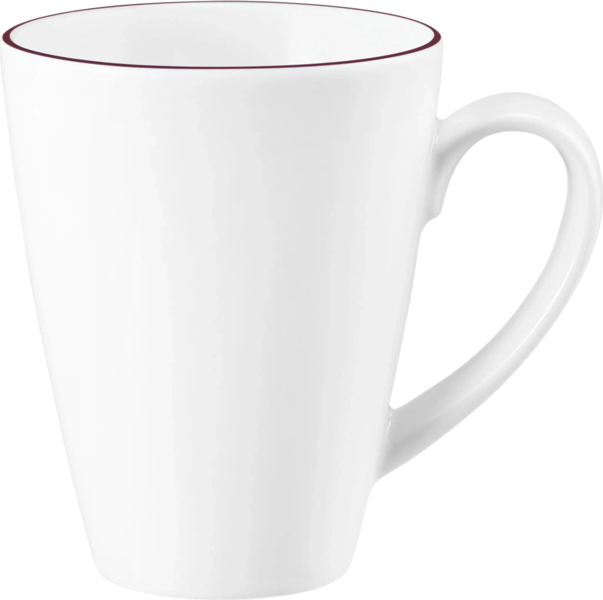 Becher mit Henkel Tambel 0,35 l – Seltmann Weiden Lido V6 weinrot