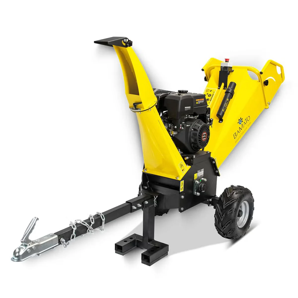 BAMATO HACK-150 Holzhäcksler Benzin 120 mm Aststärke 9 kW Profi